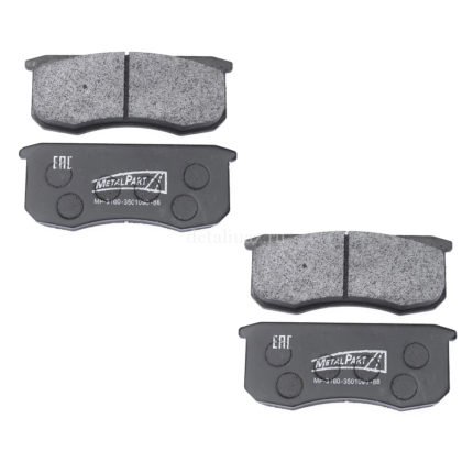Колодка тормозная для дисковых тормозов MetalPart