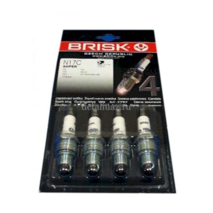 Свечи зажигания N-17 Brisk (супер) ЗМЗ-402 кор юбка (4-шт)